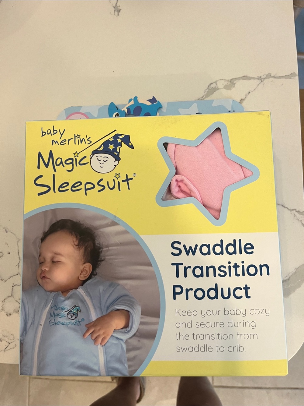 baby merlin's Magic Sleepsuit Swaddle Transition Product - Pink